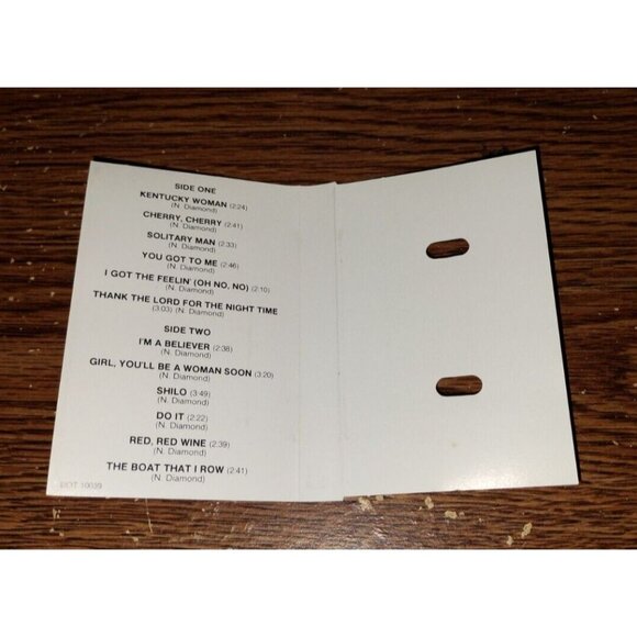 Neil Diamond Classics The Early Years on cassette (CBS Records, 1983) - Picture 3 of 3